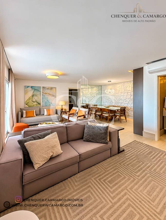 Apartamento à venda no Alta Vista Prestigie - 166 m², 3 suítes, 3 vagas e varanda gourmet - 2