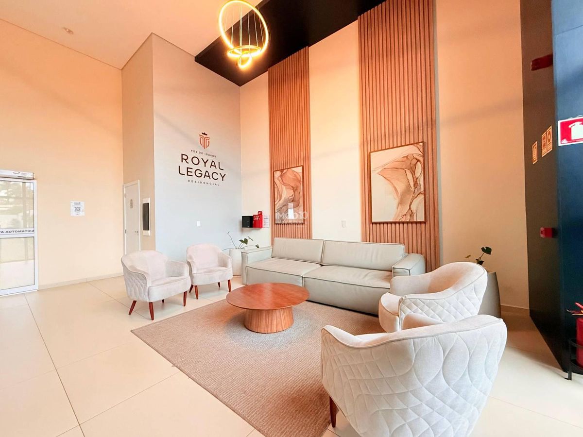 APARTAMENTO NOVO COM 2 QUARTOS SEMI MOBILIADO PARA ALUGUEL NO EDIFÍCIO ROYAL LEGACY EM FOZ DO IGUAÇU - PR
