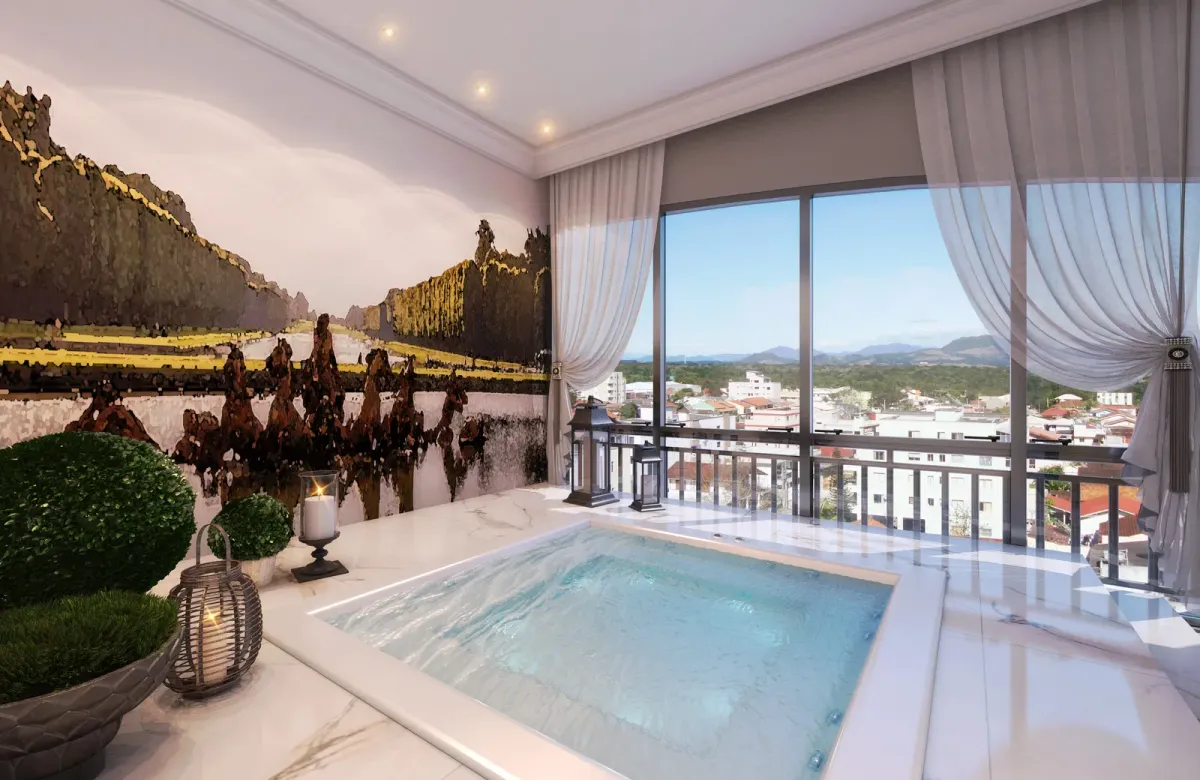 Lafayette- apartamentos no meia praia com 3 suítes