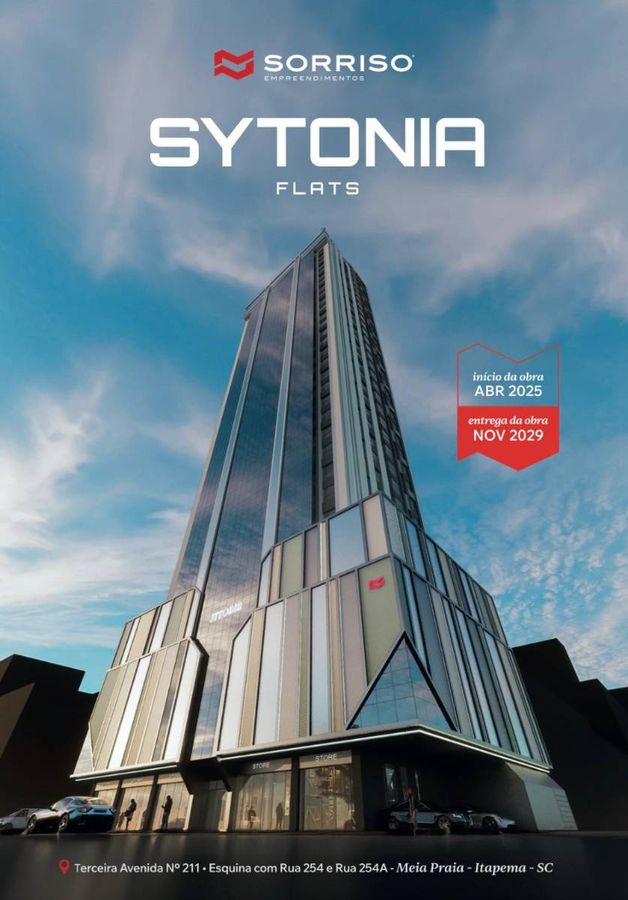 Sytonia - apartamento com 1 e 2 dormitórios - localizada na 
