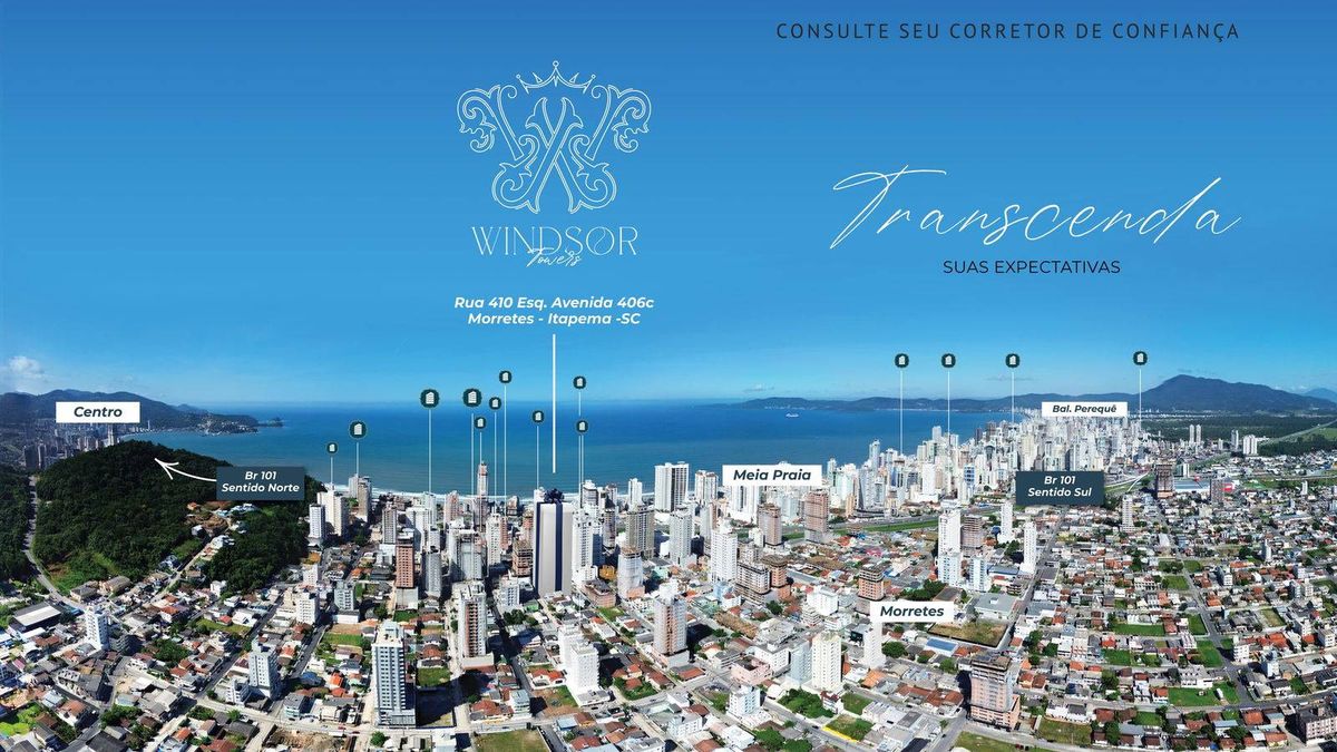Windson towers - apartamentos com até 2 suítes no morretes
