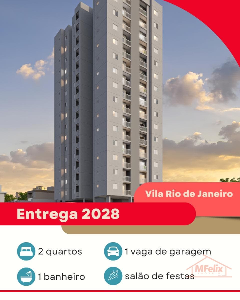 Apartamento com 2 quartos à Venda, Vila Rio de Janeiro - Guarulhos - Apartamento em Vila Rio de Janeiro, Guarulhos - MFelix Imóveis e Assessoria Ltda