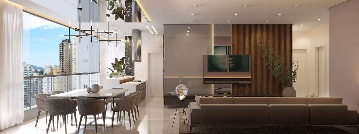 La linda - apartamentos na meia praia com 3 suítes