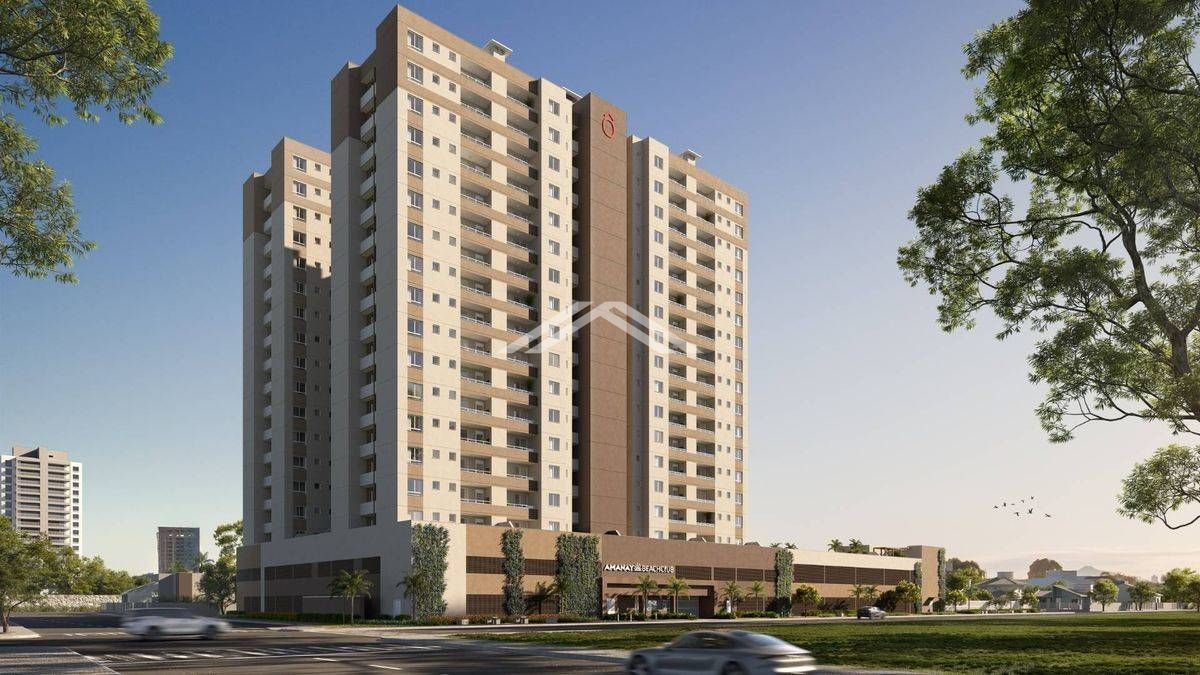 Amanay Beach Club - Apartamento com 2 Quartos, Sendo 1 Suíte, Condomínio Clube - Bairro Rainha - Itapoá, Santa Catarina - Apartamento em Rainha, Itapoá - à venda - Imobiliária Sperandio