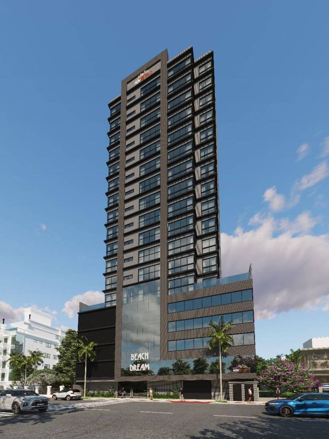 Beach dream - apartamentos com 4 suítes e vista mar em porto