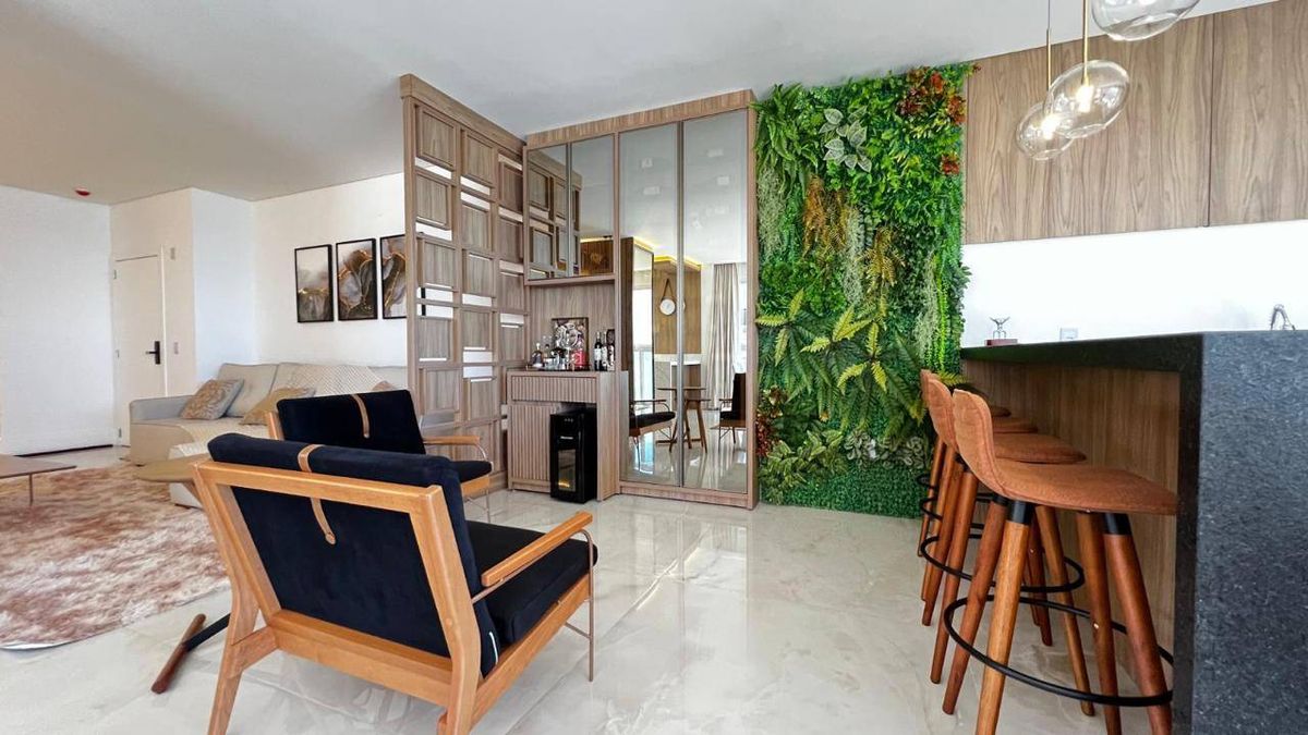Illuminato- apartamento 4 suítes com vista mar definitiva em