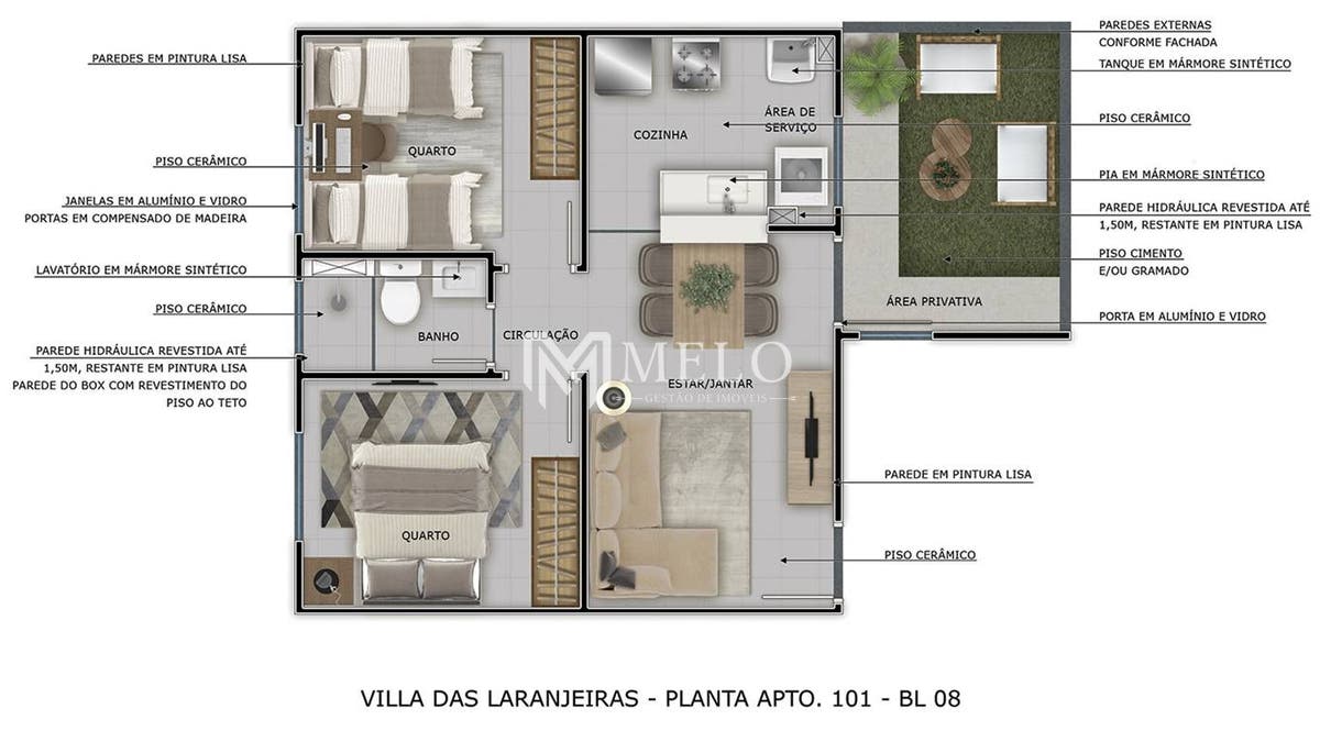 Apartamento, 2 quartos, 49 m² - Foto 22