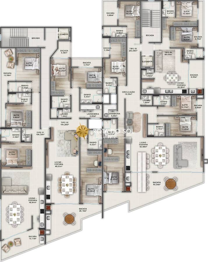 Almar Apartamento 3 Suítes Quatro Ilhas Bombinhas Sc — foto 10