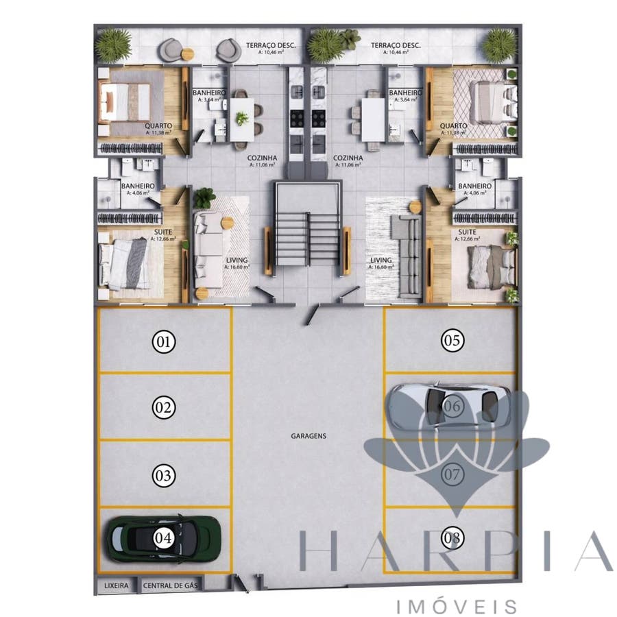 Apartamento, 2 quartos, 65 m² - Foto 3