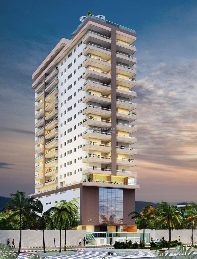 Apartamento Frente ao Mar em Praia Grande ? 2 e 3 Dorms c/ Lazer Completo - Lançamentos em Praia Grande - à venda - CONTEMPLAR IMÓVEIS LTDA