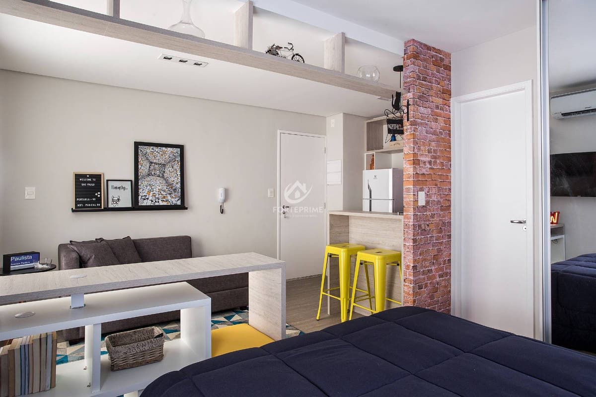 Flat/Loft/Estúdio com 1 quarto para Locação, Campo Belo - São Paulo — foto 5