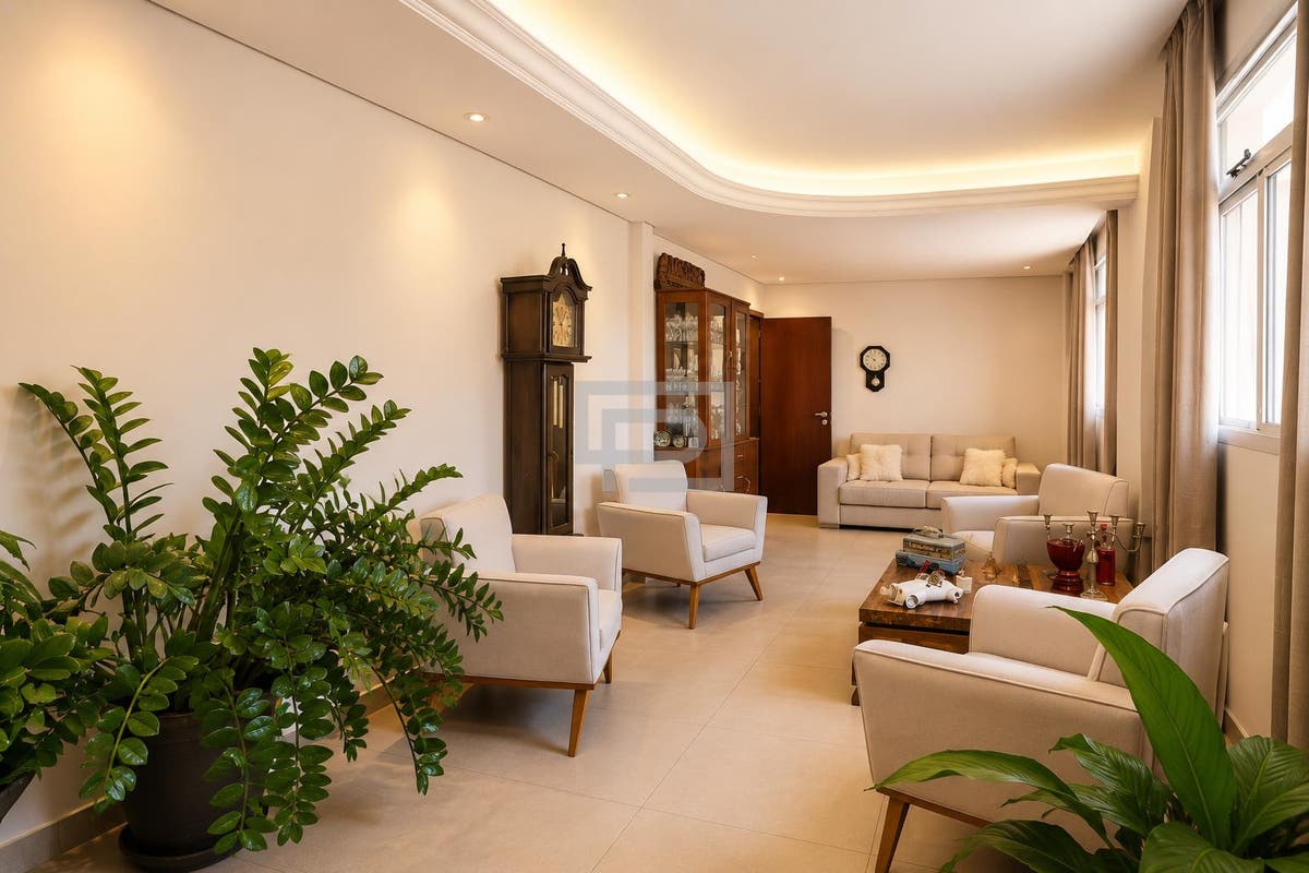 Apartamento com 5 quartos, Santo Antônio - Belo Horizonte - Apartamento em Santo Antônio, Belo Horizonte - à venda - PORCARO NEGOCIOS IMOBILIARIOS S/A