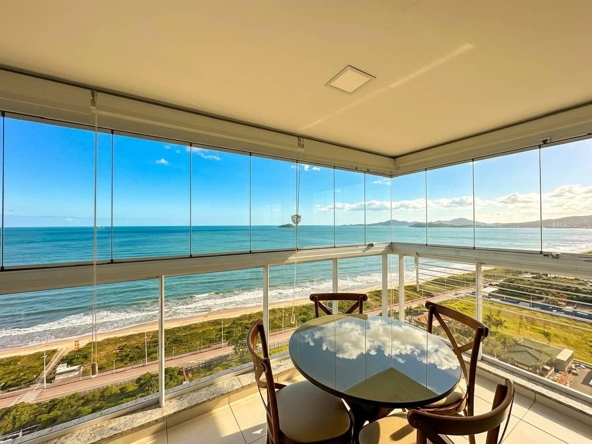 Bali Beach - Frente Mar Mobiliado - 3 Dormitórios - Apartamento em Itacolomi, Balneário Piçarras - à venda - RS Soluções Imobiliárias