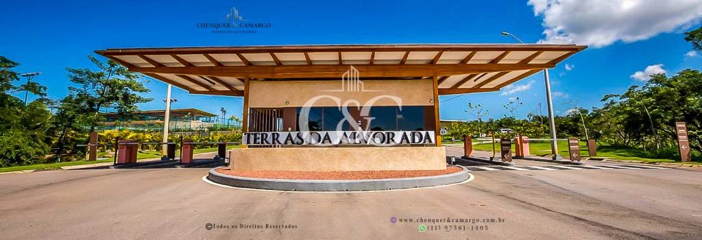 Terreno à venda no Terras da Alvorada Jundiaí, 916m², aclive, Club House 12.000m² - 12