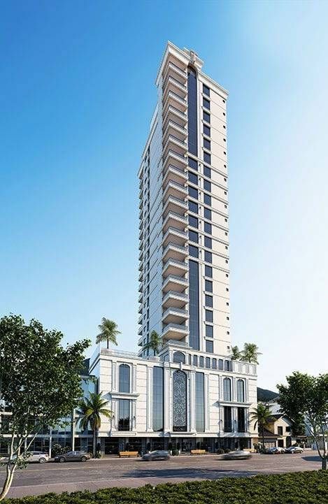 Berilo palace residence - apartamento com 4 suítes na meia p