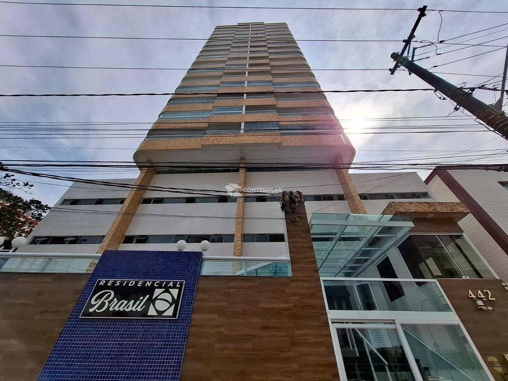Apartamento de 3 dormitórios, sendo 2 suítes, 3 banheiros e 2 vagas de garagem - Apartamento em Boqueirão, Praia Grande - à venda - CONTEMPLAR IMÓVEIS LTDA