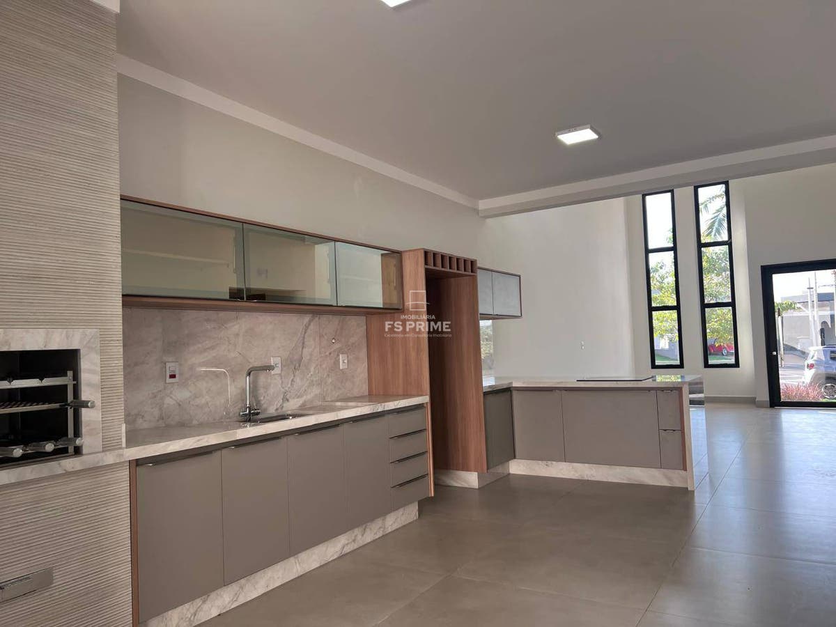 Casa térrea de 151,5m² em condomínio com 03 quartos, Reserva Imperial-Ribeirão Preto-Sp - Casa de Condomínio em Reserva Imperial, Ribeirão Preto - à venda - FS PRIME IMOBILIÁRIA