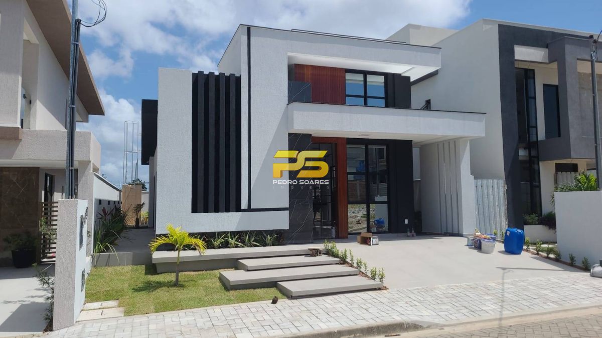 Casa a venda em condomínio fechado em joão pessoa - pb.