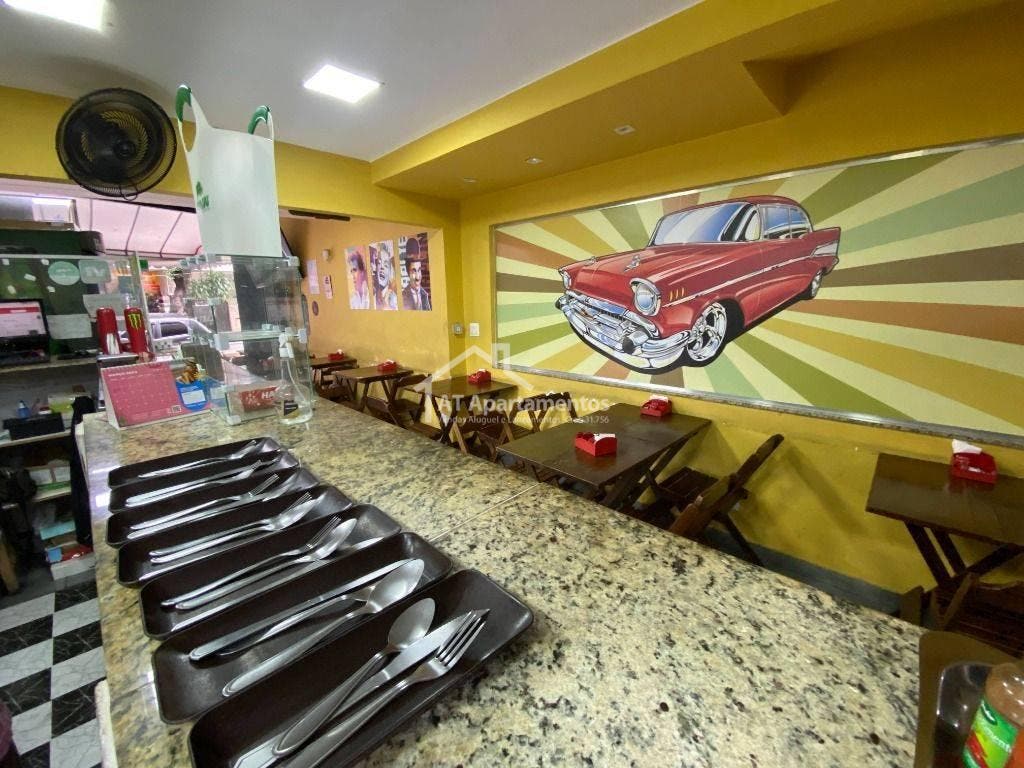 Loja comercial 70m² Tijuca Rio de Janeiro mobiliada com Alarme - AT Apartamentos - AT Apartamentos Venda e Administração de Imoveis Residenciais e Comerciais RJ - 9