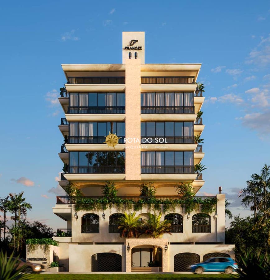 Mykonos Apartamento 3 suítes vista mar venda Praia Canto Grande Bombinhas SC