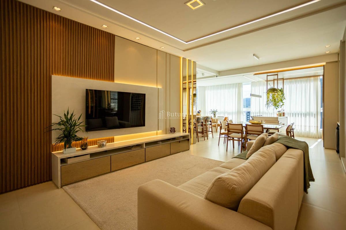 APARTAMENTO MOBILIADO COM 3 SUÍTES E 3 VAGAS NA MEIA PRAIA - Apartamento em Meia Praia, Itapema - à venda - BUTURE NEGOCIOS IMOBILIARIOS LTDA