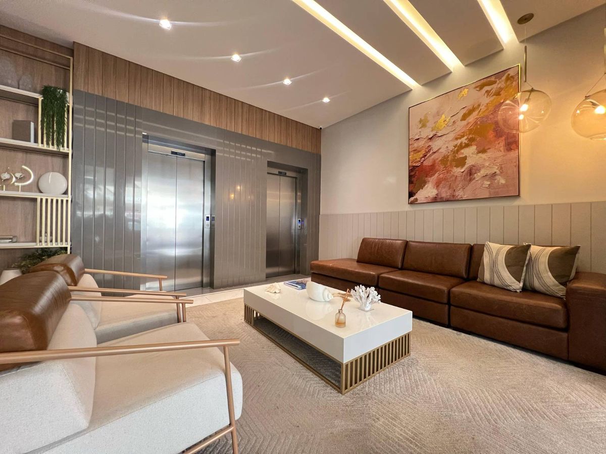 Long beach residence apartamento pronto mobiliado com 3 suít