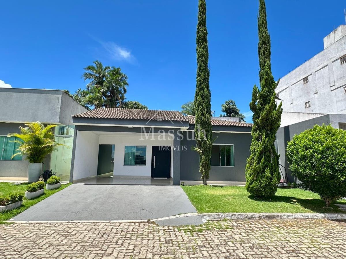 CASA MODERNA DE 4 QUARTOS COM 2 SUÍTES, PISCINA E ESPAÇO GOURMET EM CONDOMÍNIO FECHADO ESTILO AMERICANO – RUA 7, VICENTE PIRES - Casa em Setor Habitacional Vicente Pires, Brasília - à venda - Massuh Imóveis