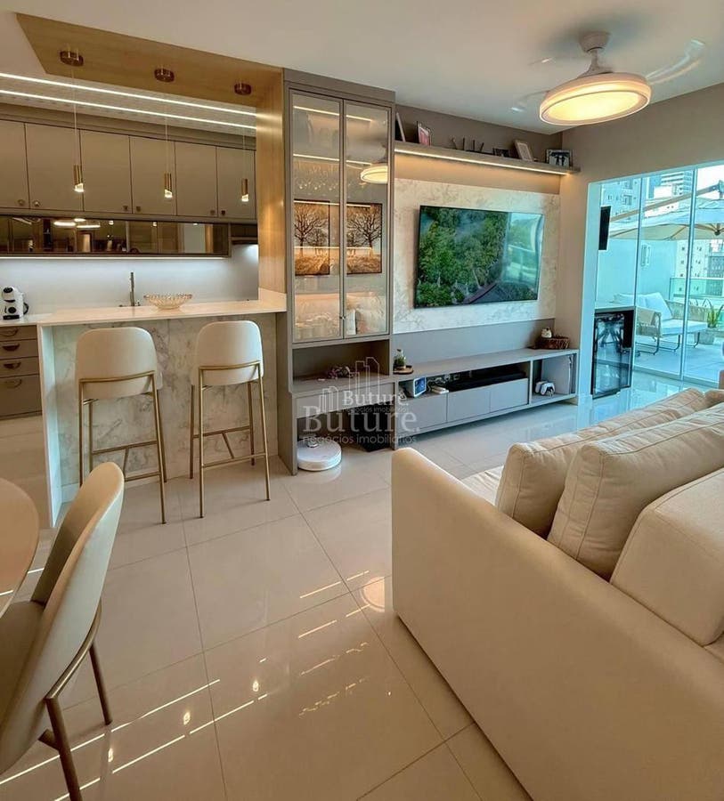 APARTAMENTO FIMAMENTE MOBILIADO - Apartamento em Meia Praia, Itapema - à venda - BUTURE NEGOCIOS IMOBILIARIOS LTDA