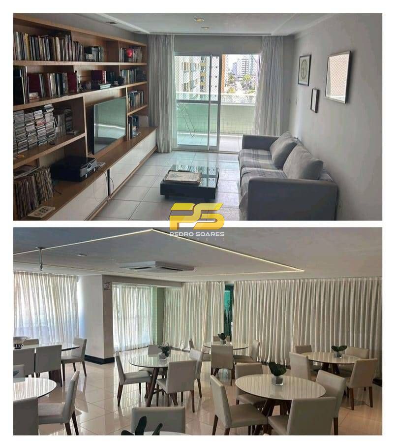Apartamento à venda área 132m²– tambaú