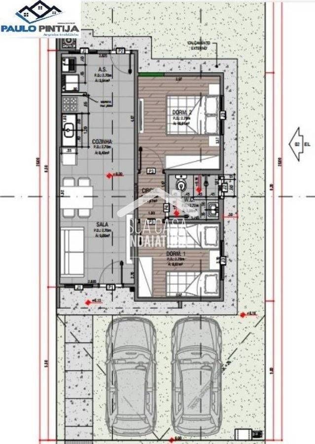 Casa, 2 quartos, 50 m² - Foto 24