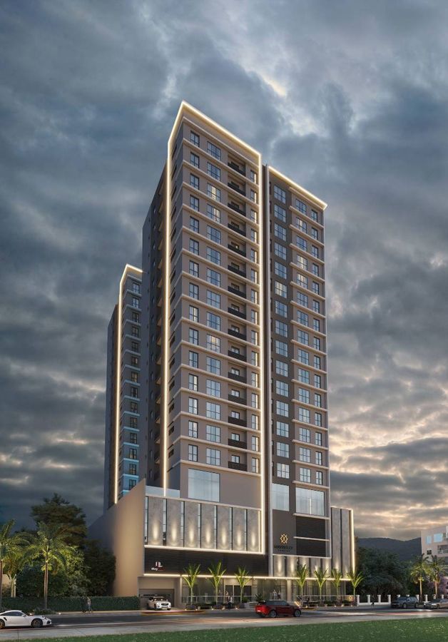 Maybelly towers - apartamentos com 2 suítes, em jardim praia