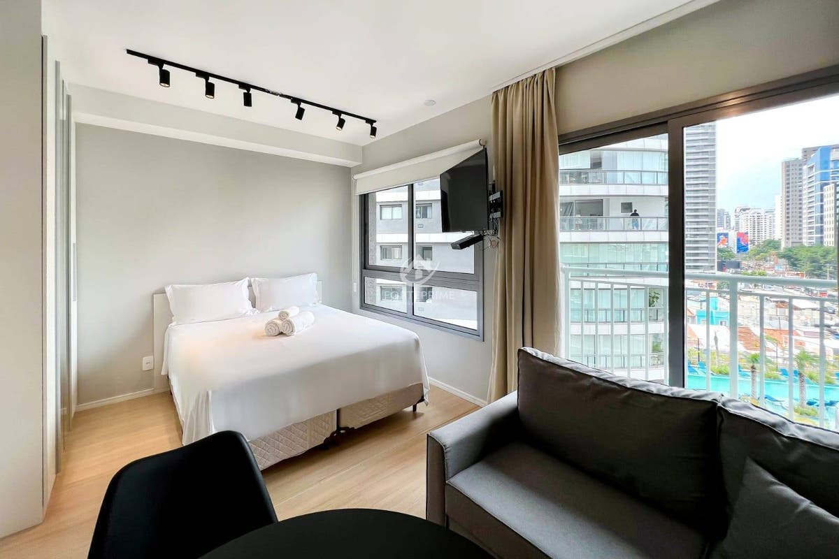 Flat/Loft/Estúdio com 1 quarto para Locação, Vila Nova Conceição - São Paulo — foto 4