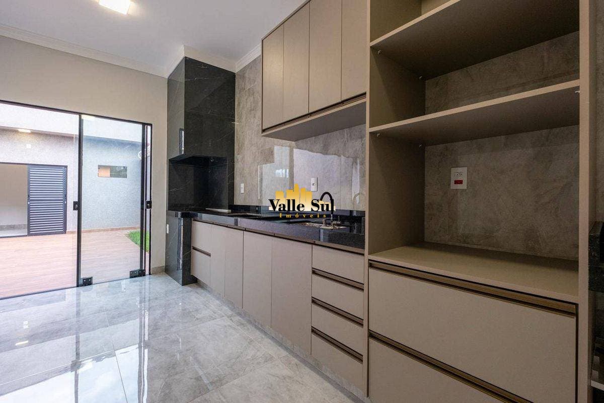 Casa Nova 3 dormitórios São José do Rio Preto - Casa em Loteamento Residencial SetSul II, São José do Rio Preto - à venda - Imobiliária valle sul ltda