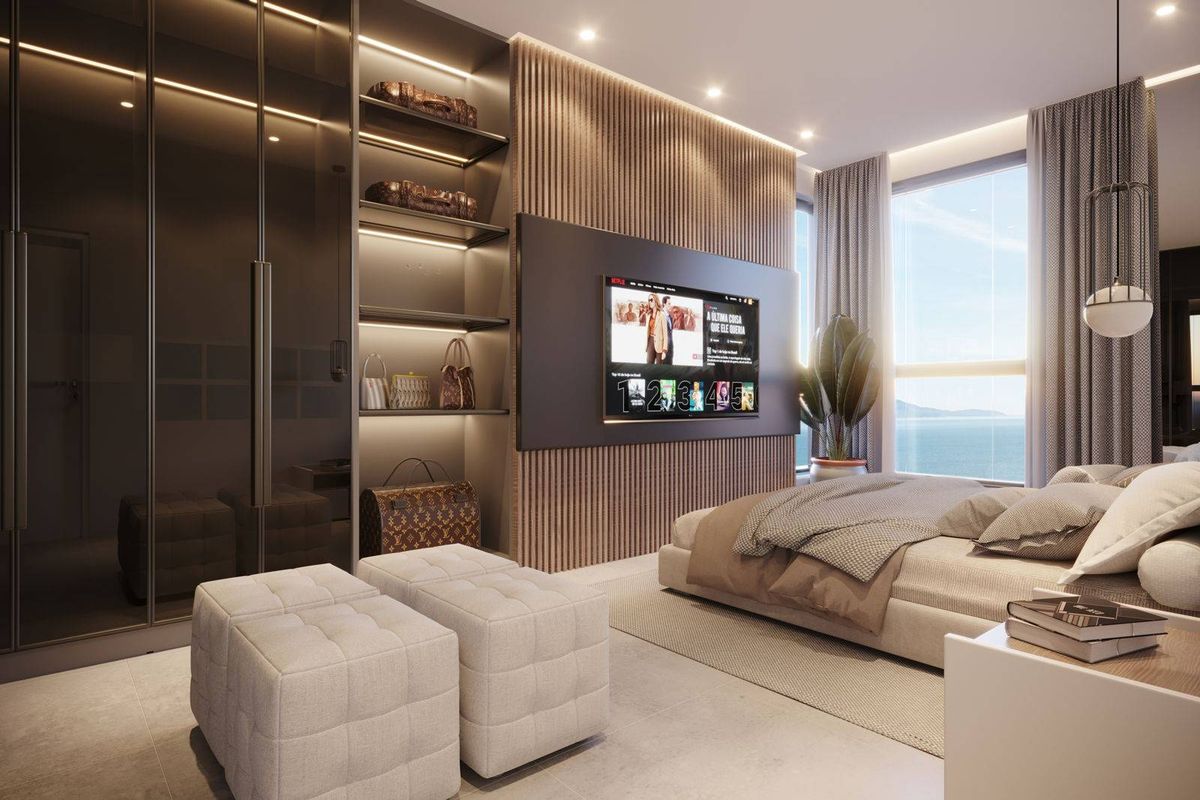 Beach dream - apartamentos com 4 suítes e vista mar em porto