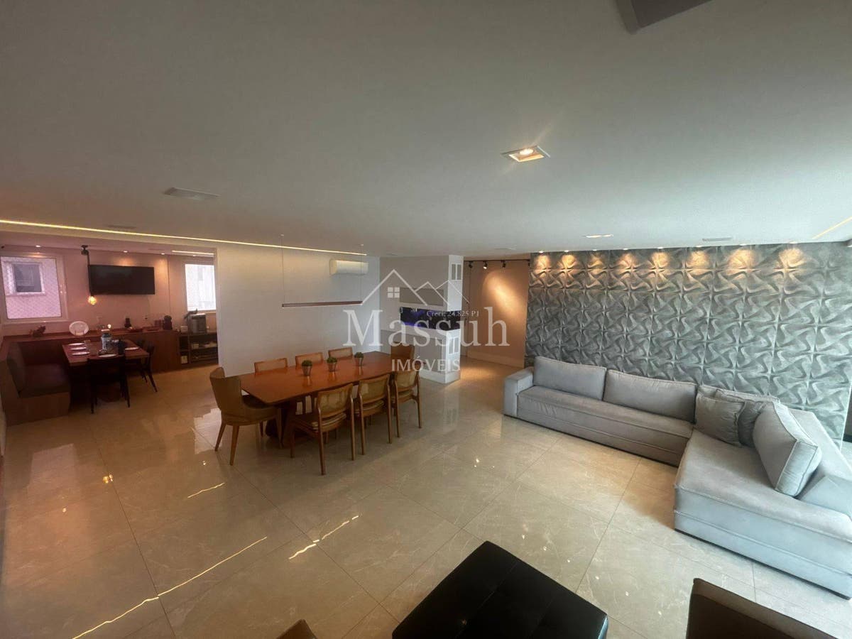 APARTAMENTO REFORMADO DE 203M² COM 4 SUÍTES, AQUÁRIO MARINHO E 3 VAGAS NO PENÍNSULA LAZER E URBANISMO – ÁGUAS CLARAS - Apartamento em Águas Claras, Brasília - à venda - Massuh Imóveis