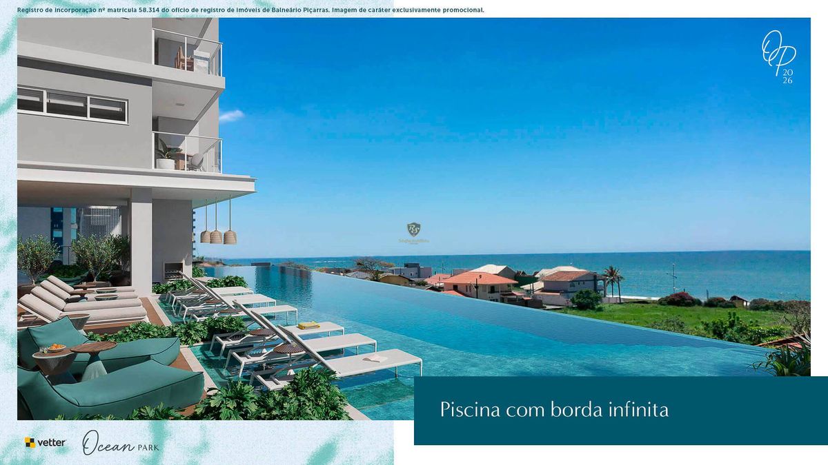 Ocean Park - 3 Suítes - Revenda - Apartamento em Centro, Balneário Piçarras - à venda - RS Soluções Imobiliárias