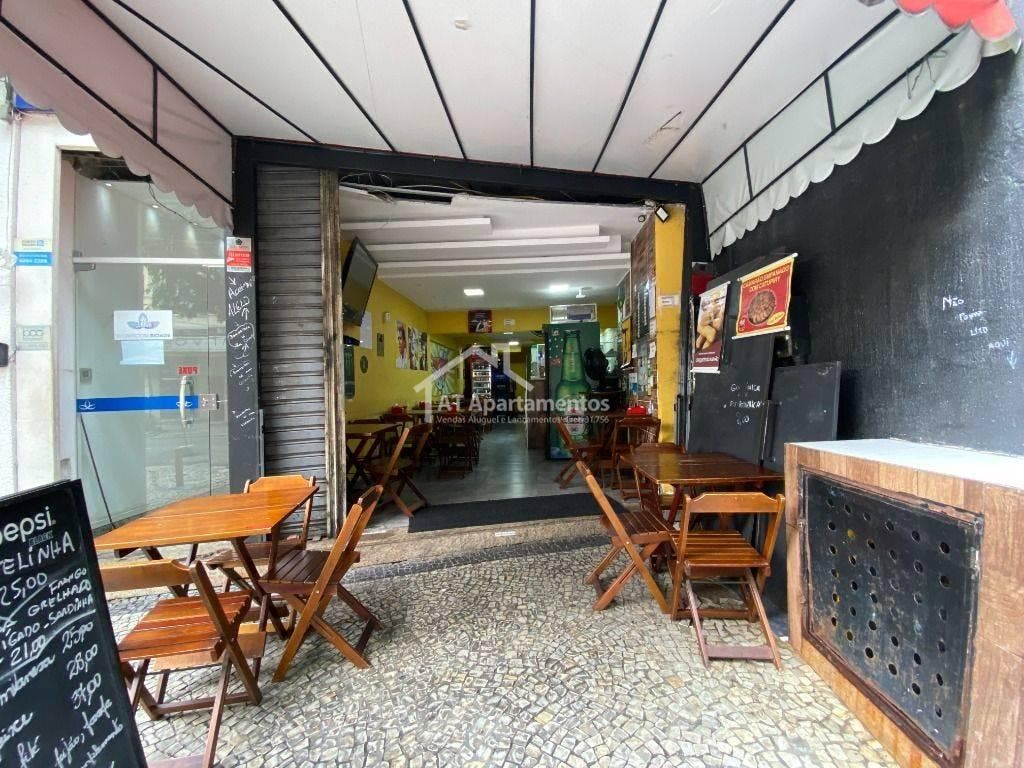 Loja comercial 70m² Tijuca Rio de Janeiro mobiliada com Alarme - AT Apartamentos - AT Apartamentos Venda e Administração de Imoveis Residenciais e Comerciais RJ - 12