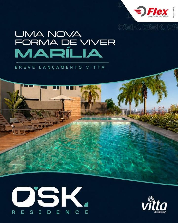 OSK RESIDENCE - Apartamento em A Partir de R$ 309.000,00 - FLEX CONSULTORIA IMOBILIÁRIA LTDA