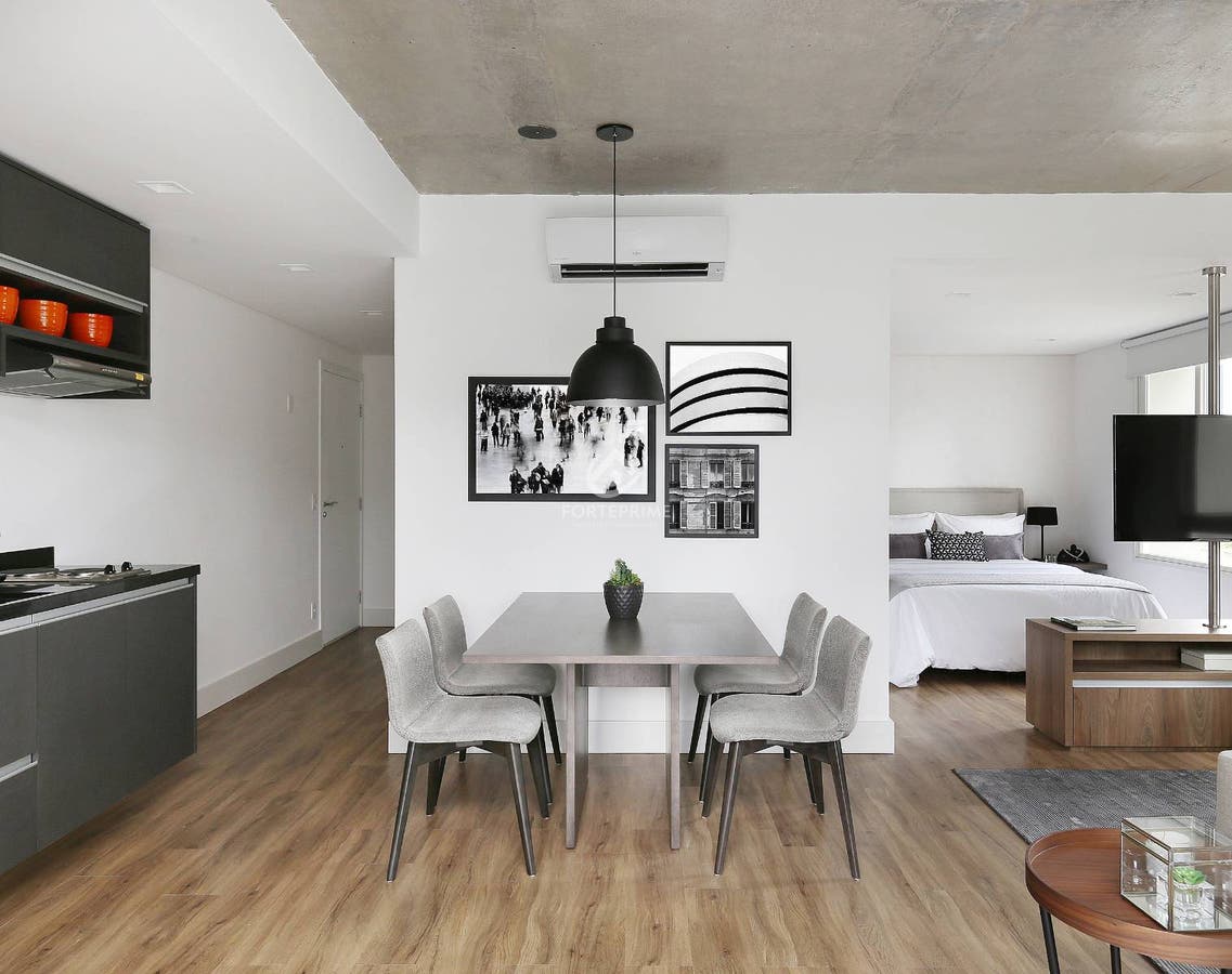 Studio com 1 quarto para Locação, Cidade Monções - São Paulo — foto 4
