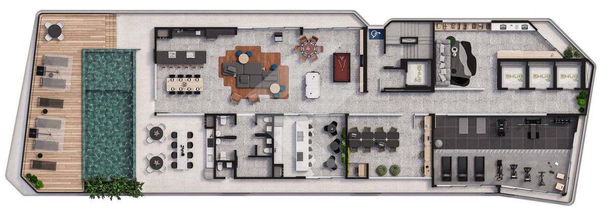 Flat/Apart Hotel, 1 quarto, 35 m² - Foto 19