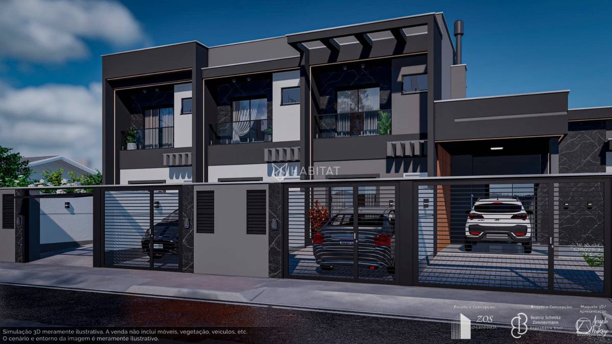 Residencial Sunset - Sobrado em Gravatá, Navegantes - à venda - Habitat Negócios Imobiliários