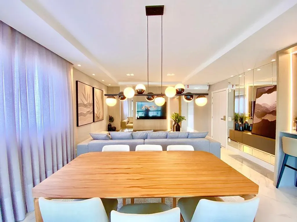 Black piano residence - apartamento com 3 quartos, meia prai