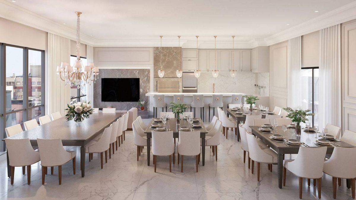 Palazzo royale - apartamentos na meia praia com 4 suítes em 