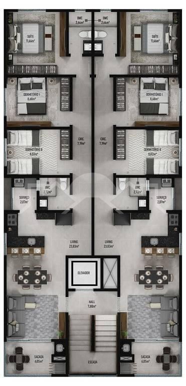 Apartamento, 3 quartos, 117 m² - Foto 16