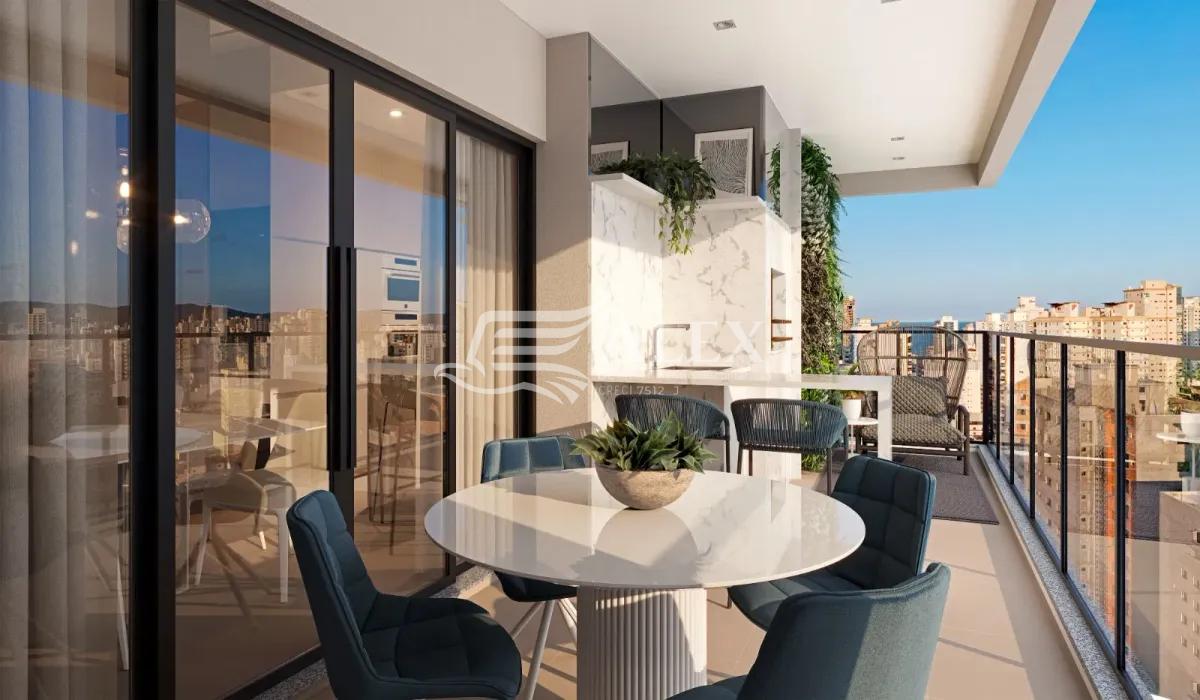 Residencial belize - apartamentos com 3 suítes na meia praia