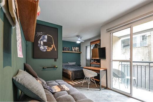 Apartamento, 1 quarto, 28 m² - Foto 1