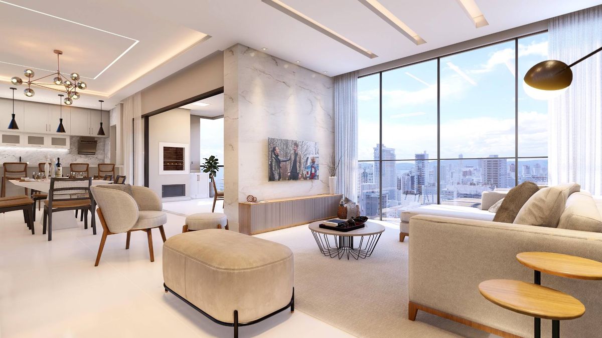 Edir russi dellagnelo residence - apartamento com 3 e 4 suít