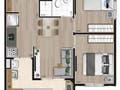 Planta 01 - 2 dorm 41m²