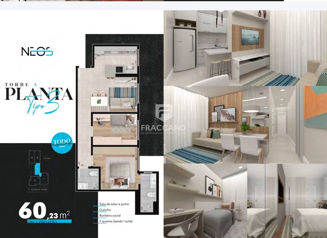 Apartamento à venda em Centro, Ponta Grossa — Portal Chave Fácil