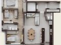 Planta 02 - 3 dorm 124m²